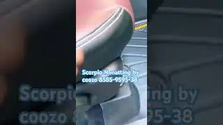 Coozo matting for scorpio N #mahindrascorpion2022 #mahindramotors #scorpionaccessories