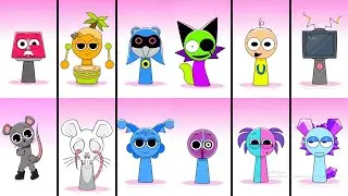 Incredibox Sprunki OC ALL Phases  Compilation Incredibox COMPLETE #sprunki #sprunkiincredibox