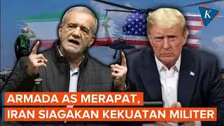 Iran Pasang Posisi Tempur Saat Kapal Perang AS Merapat