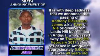 Anthony Dickenson James short