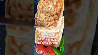 Sahur i&ccedil;in kahvaltı i&ccedil;in hazır yufkayla kolay peynirli g&ouml;zleme tarifi#g&ouml;zleme