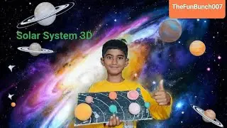 🚀Solar System ⚛️3D Model 📡, 3D School Project, Made with Super Clay, 