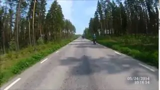 Storsjön runt 2014 (på veteranmopeder)