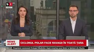 ELENA MATEESCU, ANM, CÂT MAI DUREAZĂ EPISODUL DE IARNĂ EXTREMĂ_Știri B1TV_8 ian. 2026