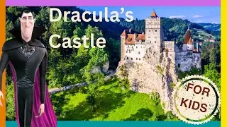 Visit to Bran Castle, Transylvania🏰 How the fictional character Dracula was born🦇 Dracula for Kids🧛