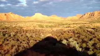 Gosse Bluff - Meteoritenkrater am Morgen