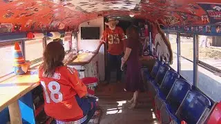 Orange Zone: Wild Bill and his Denver Broncos bus