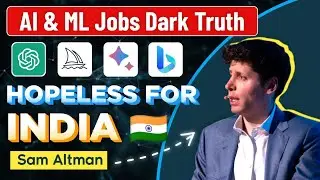 Sam Altman on India, AI ML Jobs Dark Truth 🔥| Successful Middleclass Guy
