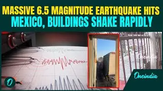 Mexico Earthquake BREAKING: Deadly 6.5 Magnitude Quake SHAKES Mexico City | People RUN IN PANIC