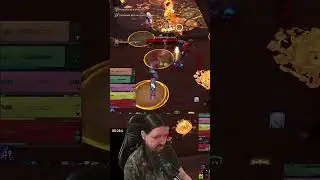 Когда случайно притянул каплю...  #fail #mythicplus #funnymoments #wow #tww