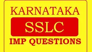 SSLC - SCIENCE - SSLC 10th Std |SSLC Science QUESTION PAPER SOLVED 2020 2021 MIDTERM VERY IMPORTANT