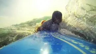 GoPro Hero3 Merizo, Guam Reef Surfing 