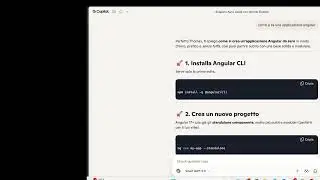 angular21 prima applicazione tutorial italiano
