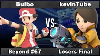 Bulbo (Pokemon Trainer) vs kevinTube (Mii Gunner) | Losers Final | Beyond #67
