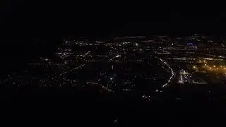 Landung eines A321 in Frankfurt bei Nacht 😍