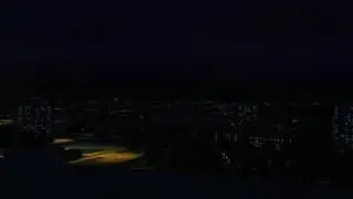 Night Battle In The City (Sound effects + GFX using DCS)