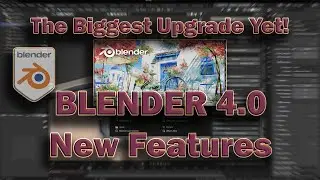 BLENDER 4.0 | POWERFUL new features, Light Linking, Geometry Nodes Tools, AgX and more.