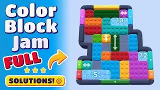 Color Block Jam Level 417 | Every Puzzle Solved! 🎯