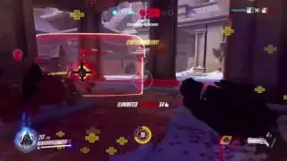 7 player multi kill in overwatch