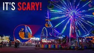 10 GHOSTLY HAPPENINGS At The Amusement Park!