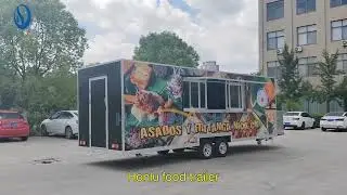 7m Mobile BBQ Trailer For Sale