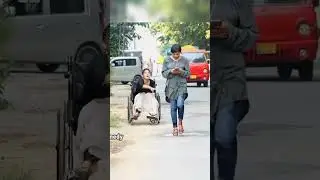 Throwing Water Balloons From Wheelchair #shorts #prank #funny