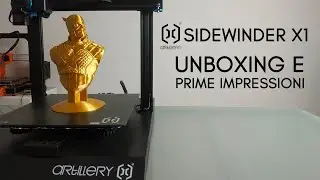 Unboxing e prime impressioni sulla Artillery Sidewinder X1