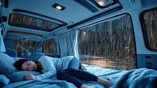 Cozy Car in the Rain | Hypnotic Thunderstorm Ambience for Instant Relaxation