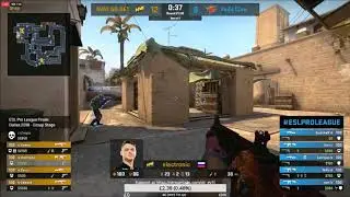 200 IQ play by electronic (almost failed) vs faze