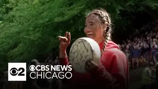 North Carolina woman wins British cheese-rolling contest for 2nd time
