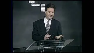 TV0835  Dave Miller -  The Book of Revelation For Today  (Part 1 of 5)