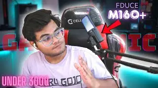 UNBOXING MY NEW GAMING MIC | FDUCE M160+