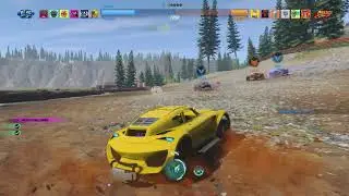 Onrush -- Volcano Lake course (PS4)