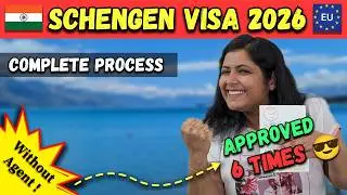 SCHENGEN VISA for INDIANS in 2026 | Schengen Visa Process | Schengen Application Guide | Europe Visa