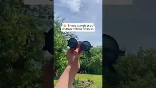 These Upgraded Hiking Fr Fr 🤤 #hiking #sunglasses #fyp #viral