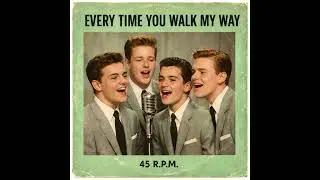 1950s Uptempo Doo-Wop Love Song - Every Time You Walk My Way (AI Original)