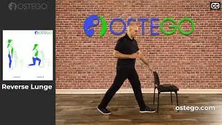 Ostego Reverse Lunge Exercise for Bone Health