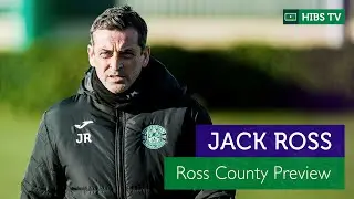 Confidence Restored For Dingwall Trip - Jack Ross | Ross County vs Hibernian | cinch Premiership