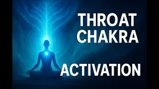 Throat Chakra Activation 🔵 Speak Your Truth | 3 Minute Blue Energy Meditation Music