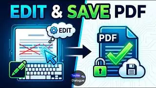 How to Edit PDF And Save Changes - Detailed Tutorial [2025]