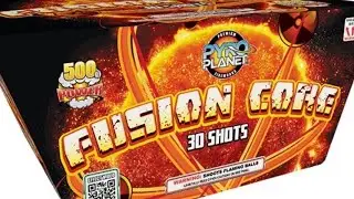 FUSION CORE 500 gram cake from PYRO PLANET #fireworks #pyro #pyromaniac #pyroaddicts