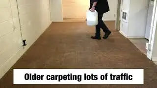 SWIRLY Rotary Carpet Cleaning Floor Machine and VLM Method