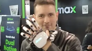 CES 2020: Ich teste die Dexmo Haptic VR Handschuhe
