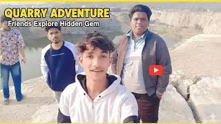 Quarry adventure (with friends explore hidden gem)Texas rock valley #adventure #mountains #friends 