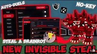 Steal a brainrot Script chilli hub | Desync | Duel finder | keyles ┃Auto turret┃Auto steal┃Anti kick