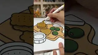 Coloring Cozy & Cute with Ohuhu Markers #fy #coloring #cute