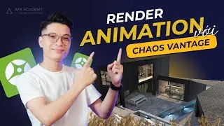 Render Animation với Chaos Vantage