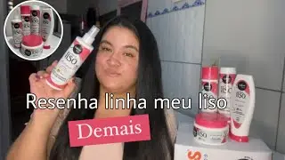 RESENHA LINHA MEU LISO DEMAIS DA SALON LINE