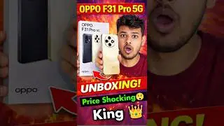 OPPO F31 Pro 5G Unboxing 🔥 | First Look 😱 #shorts #oppof31pro5g