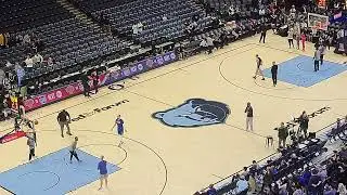 Steph Curry warm ups 3/9/23 in Memphis, TN. Warriors vs. Grizzlies